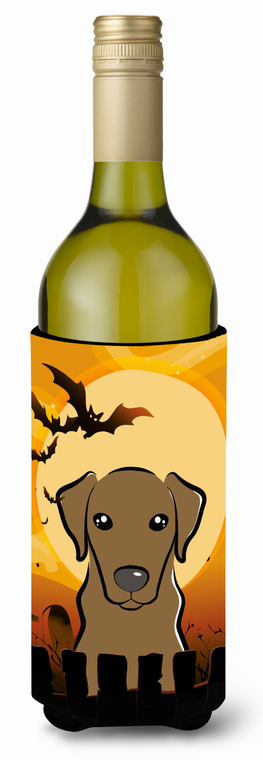 Halloween with Dog Design Wine Bottle Hugger - 638508120090