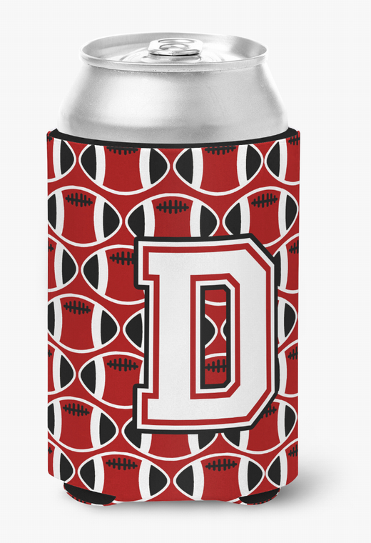 Letter Football Can or Bottle Hugger - 638508282811