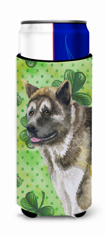 Dog with St Patrick's Design Ultra Hugger for slim cans - 652259167982