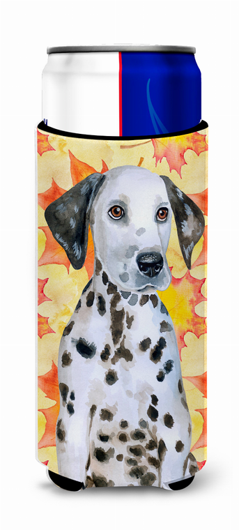 Dog with Fall Design Ultra Hugger for slim cans - 652259173594