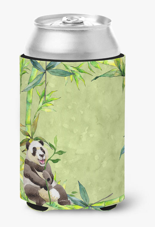 Panda Bear and Bamboo Can or Bottle Hugger - 652259258307