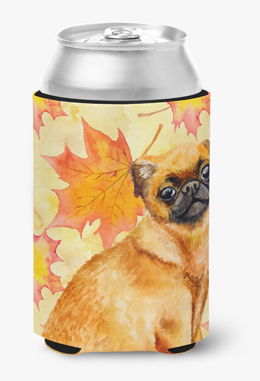 Dog With Fall Design Can or Bottle Hugger - 652259206643