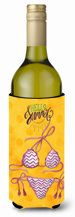 Swimsuit Polkadot Wine Bottle Hugger - 638508903600