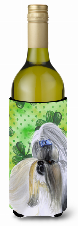 Dog with St Patrick's Design Wine Bottle Hugger - 652259169696
