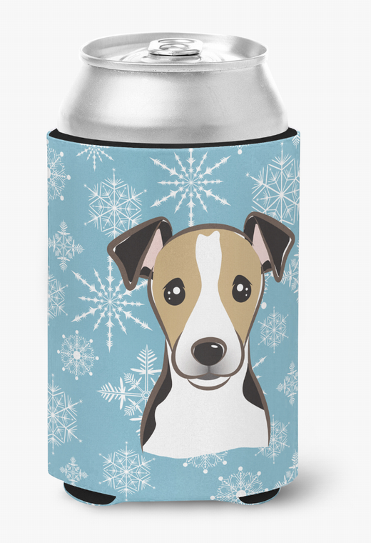 Snowflake Dog Design Can or Bottle Hugger - 638508107954