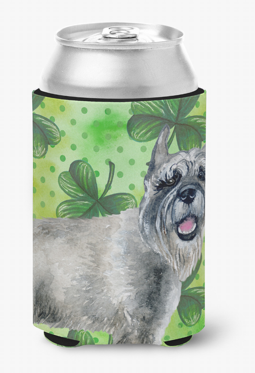 St Patrick's With Dog Can or Bottle Hugger - 652259205721