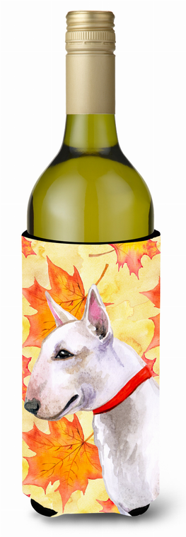 Dog with Fall Design Wine Bottle Hugger - 652259175185