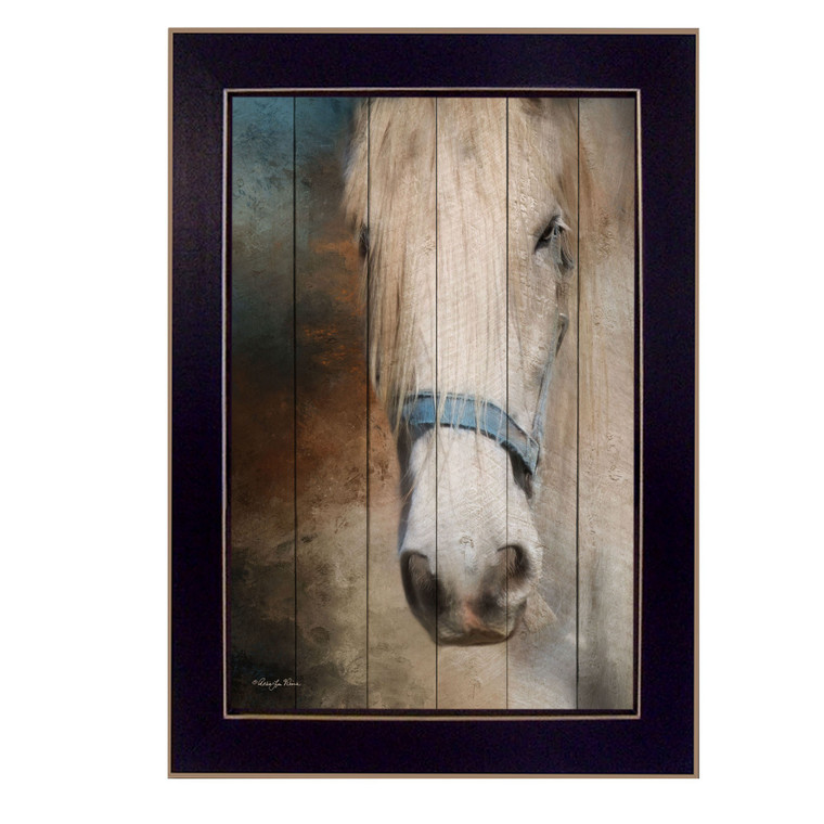 Old Gray Mare Black Framed Print Wall Art - 606114059196