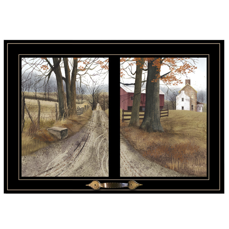 The Road Home 7 Black Framed Print Wall Art - 606114067986