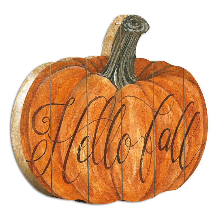 Hello Fall Unframed Print Wall Art - 606114060796