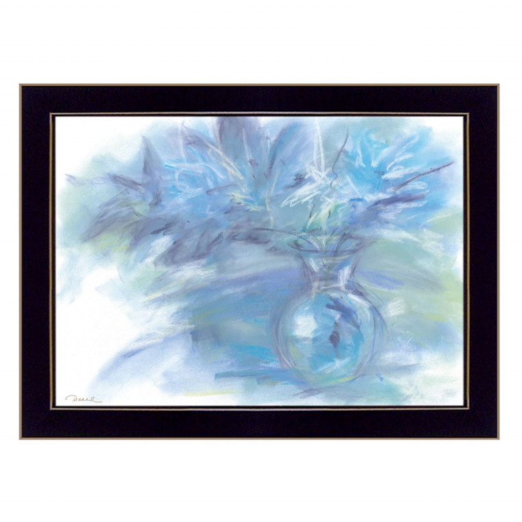 Morning Glory 1 Black Framed Print Wall Art - 606114060000