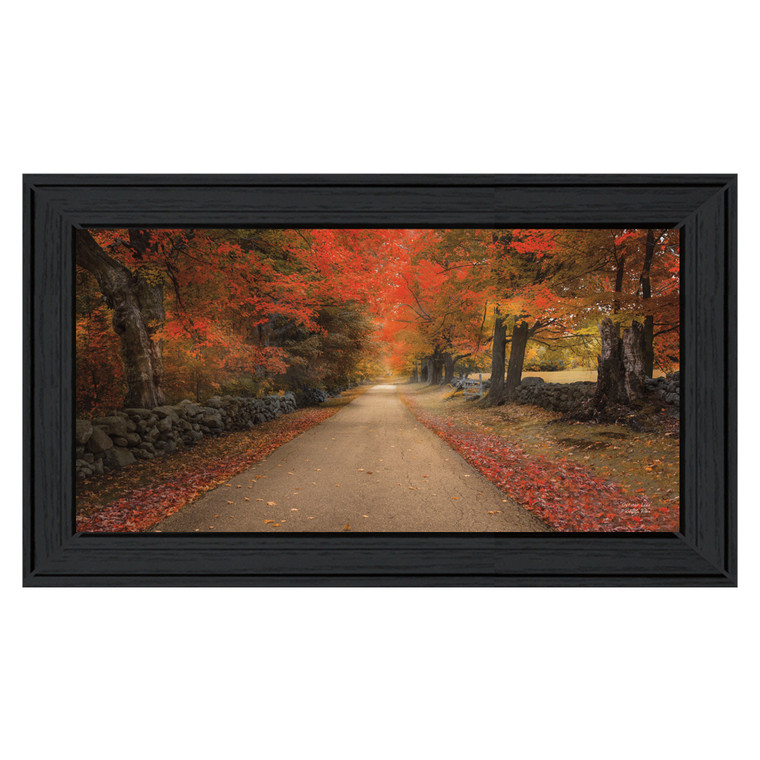 October Lane Black Framed Print Wall Art - 606114042150