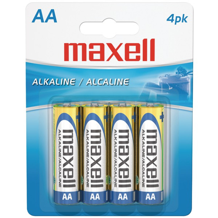 AA Alkaline Batteries (4 Pack) - 025215723445