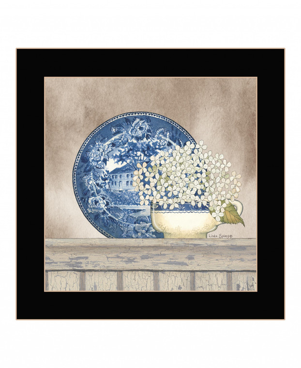 Farmhouse Blues I 1 Black Framed Print Wall Art - 606114061670