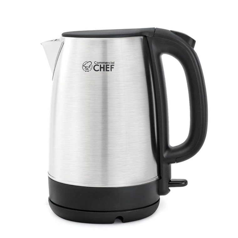1,500-Watt 57-Oz. Cordless Stainless Steel Electric Kettle with Automatic Shutoff and Detachable Base - 810064691799