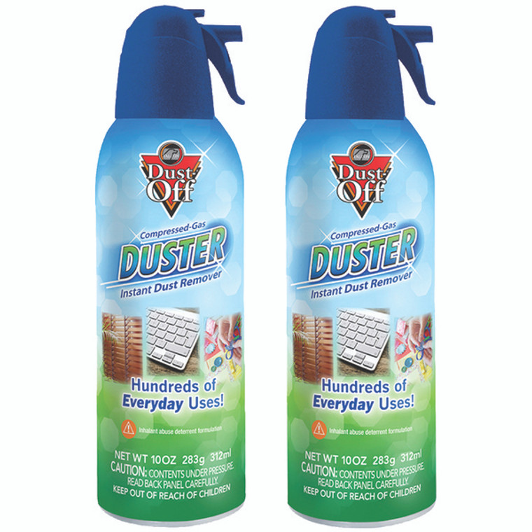 Compressed Gas Duster (2 Pack) - 086216105227