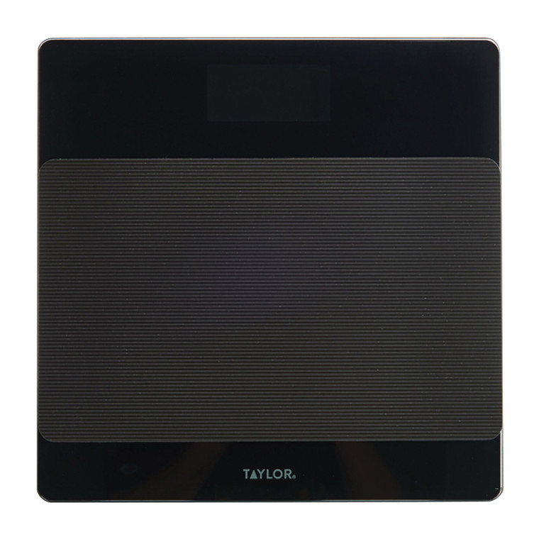 Digital Glass Nonslip-Platform Bathroom Scale, 400-Lb. Capacity - 077784032510