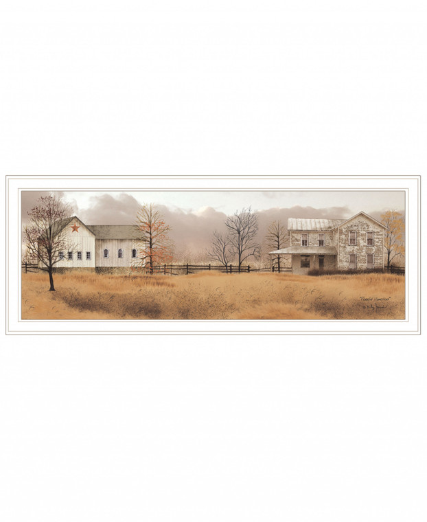 Peaceful Homestead 1 White Framed Print Wall Art - 606114050186