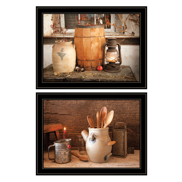 Set Of Two The Nail Keg 5 Black Framed Print Wall Art - 606114682196