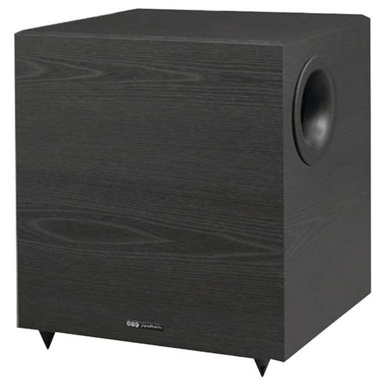 Venturi(R) V1020 10-In. Indoor Down-Firing Powered Subwoofer, 350 Watts, Black - 729305002570