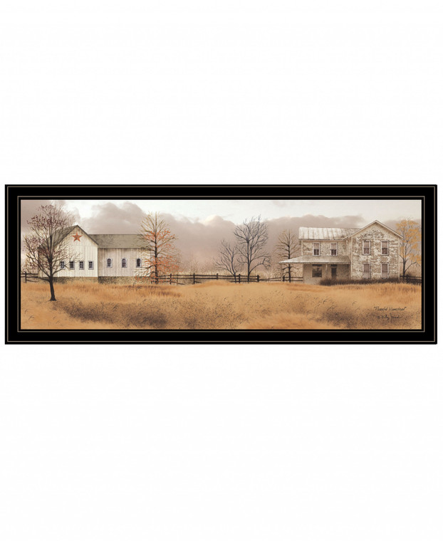 Peaceful Homestead 2 Black Framed Print Wall Art - 606114050193