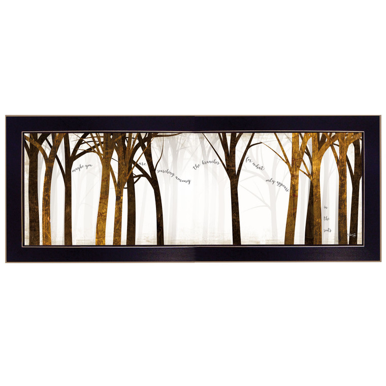 In The Roots Black Framed Print Wall Art - 606114040392