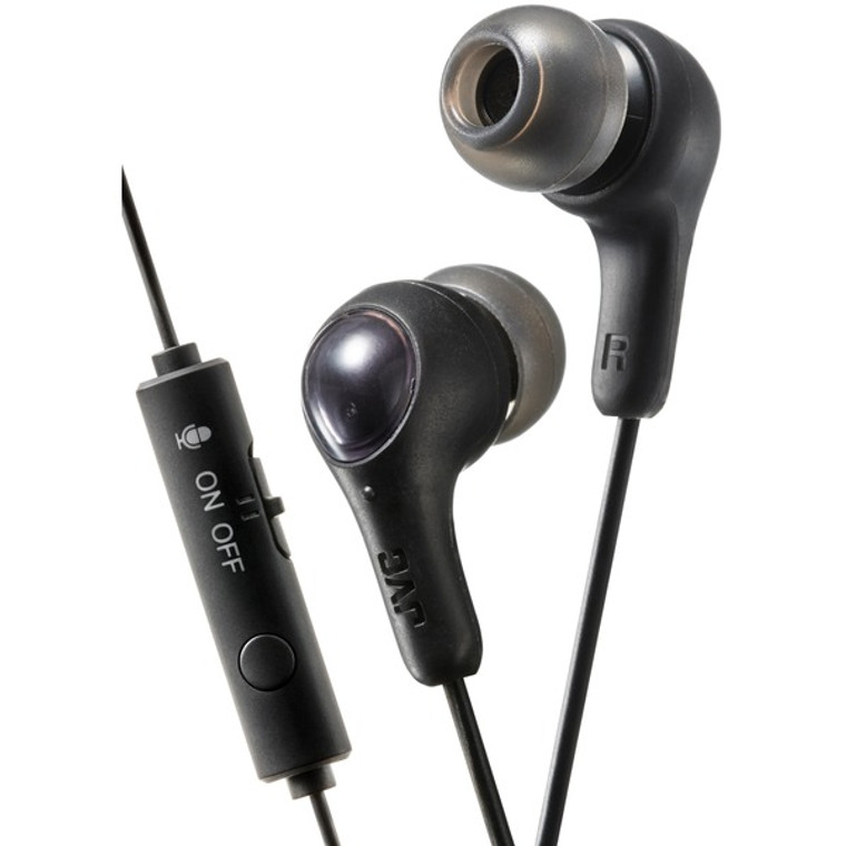 Gumy Gamer Earbuds with Microphone (Black) - 046838077333