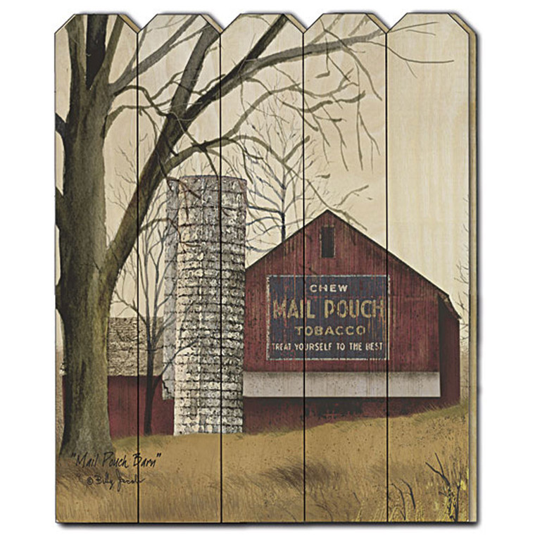 Mail Pouch Barn 1 Unframed Print Wall Art - 606114036517