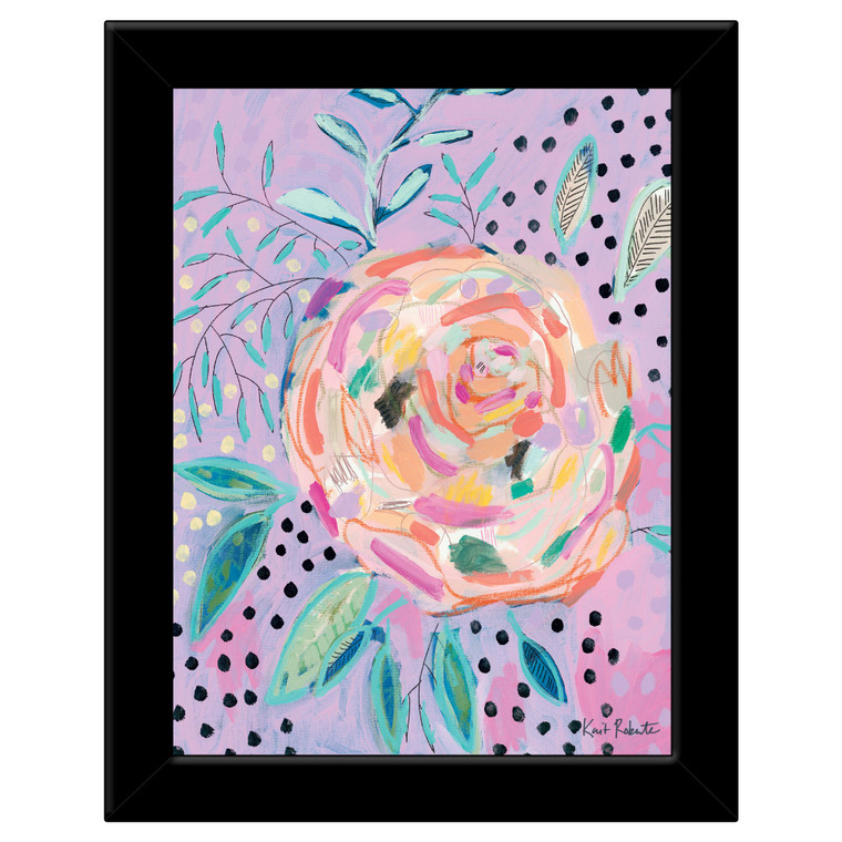 Master The Chaos 4 Black Framed Print Wall Art - 606114038993