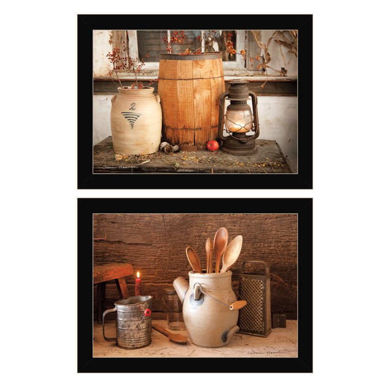 Set Of Two The Nail Keg 6 Black Framed Print Wall Art - 606114682202