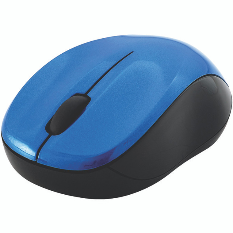 Silent Wrls LED Mouse Blue - 023942997702