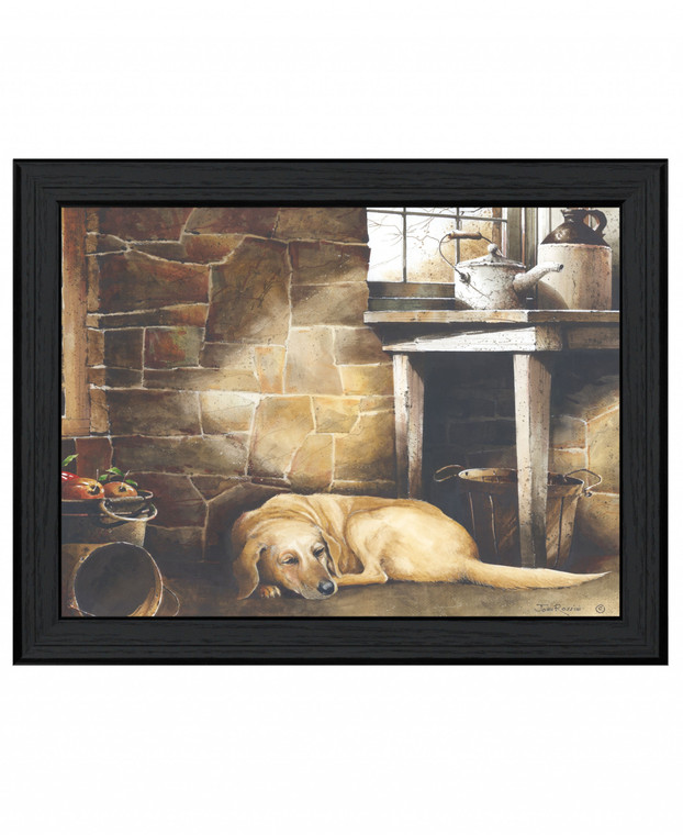 A Quiet Place Black Framed Print Wall Art - 606114048879