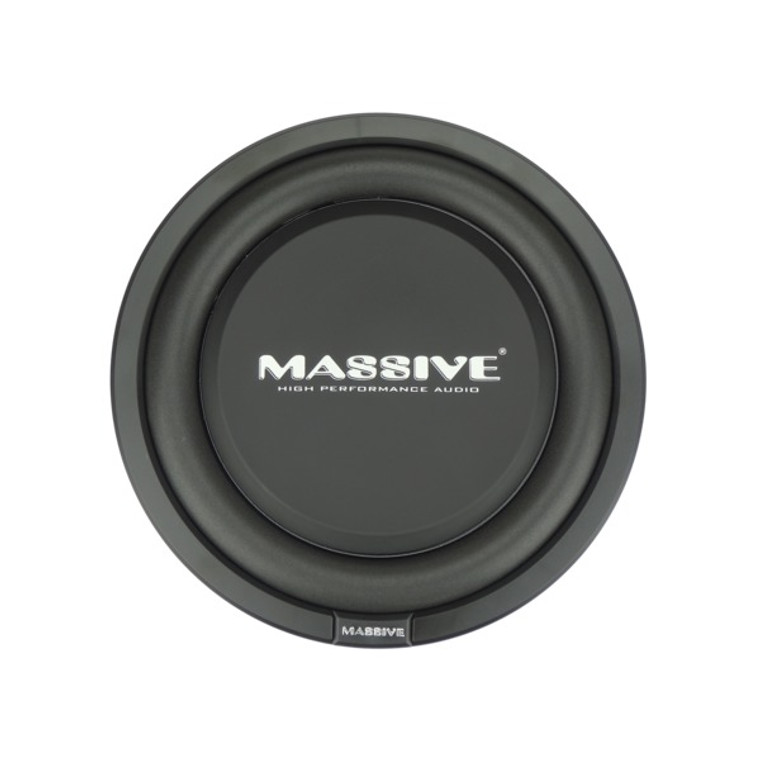 UFO Series 300-Watt-RMS Dual 4-Ohm Slim Subwoofer (12 Inch) - 623169610837