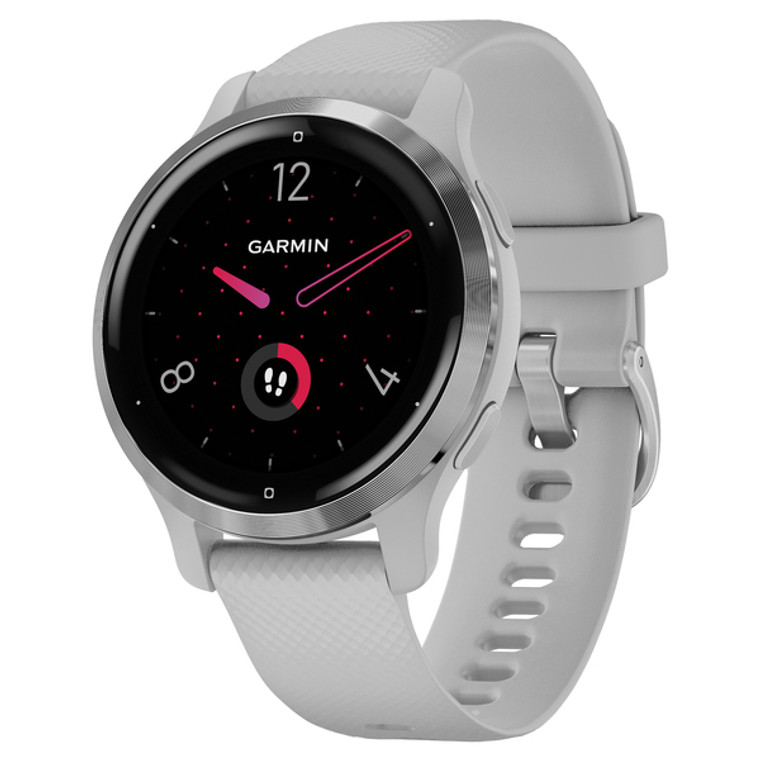 Venu(R) 2 Fitness Tracking Smartwatch (Mist Gray) - 753759271855