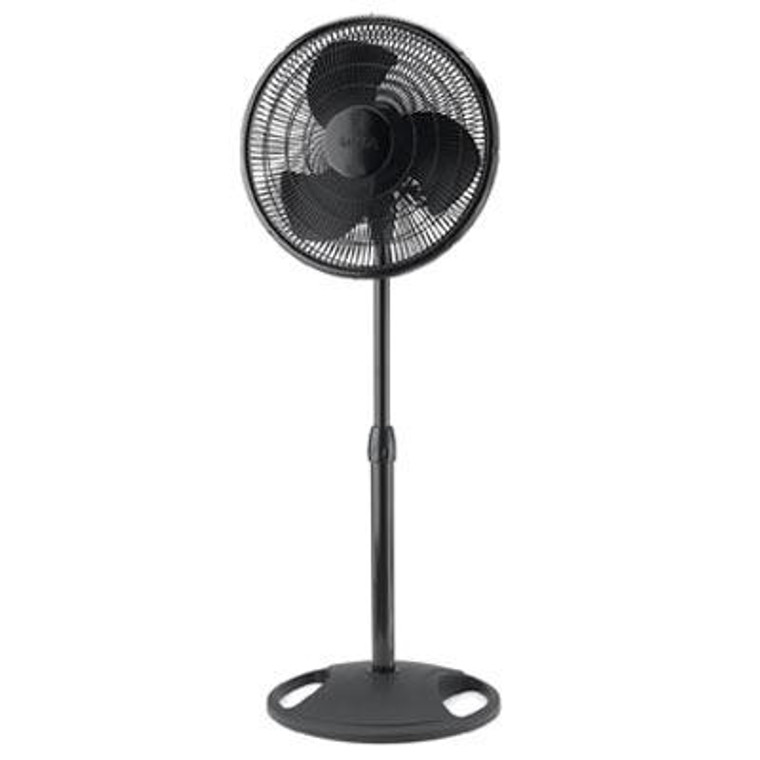 16" Oscillating Stand Fan Blk - 046013458308