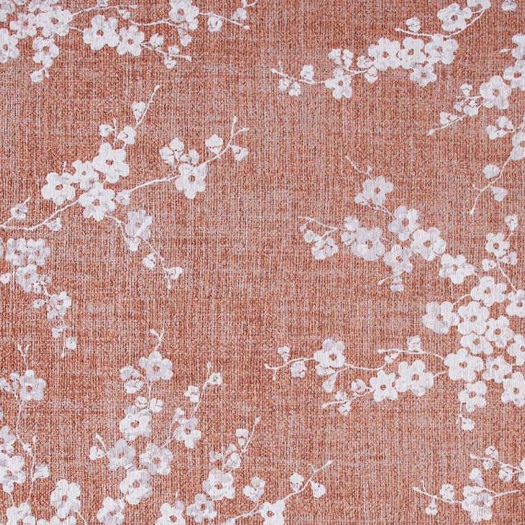 Homeroots Home Decor 5' x 7' Red and White Oriental Non Skid Area Rug