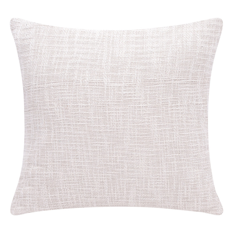 Homeroots Home Decor 20 X 20 Inches Black and Ivory 100% Cotton Geometric Zippered Pillow