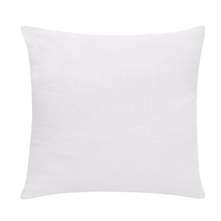 Homeroots Home Decor 24 X 24 Inches Brown Blue and Off-White 100% Cotton Abstract Zippered Pillow