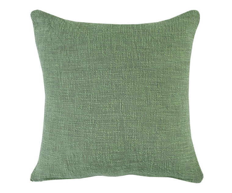 20" X 20" Forest Green Diamond Cotton Zippered Pillow - 606114789529