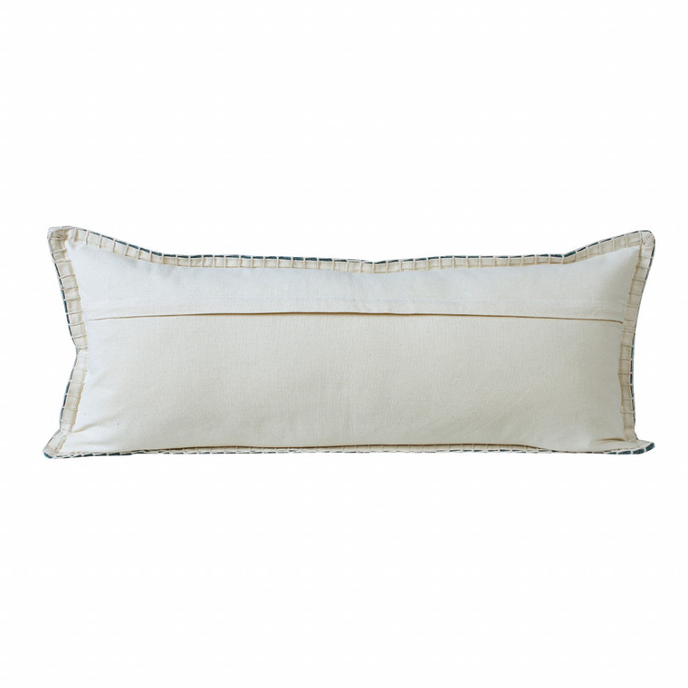 Homeroots Home Decor 14 X 36 Inches Zippered Pillow, Emerald Green, 100% Cotton