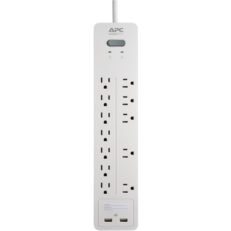 Home Office SurgeArrest(R) Power Strip with 2 USB Charging Ports (12 Output) - 731304336259