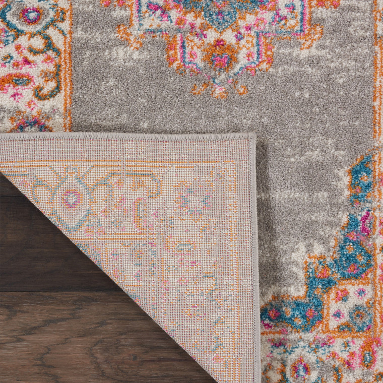Homeroots Home Decor 10' x 14' products Blue Moroccan Power Loom Distressed Area Rug
