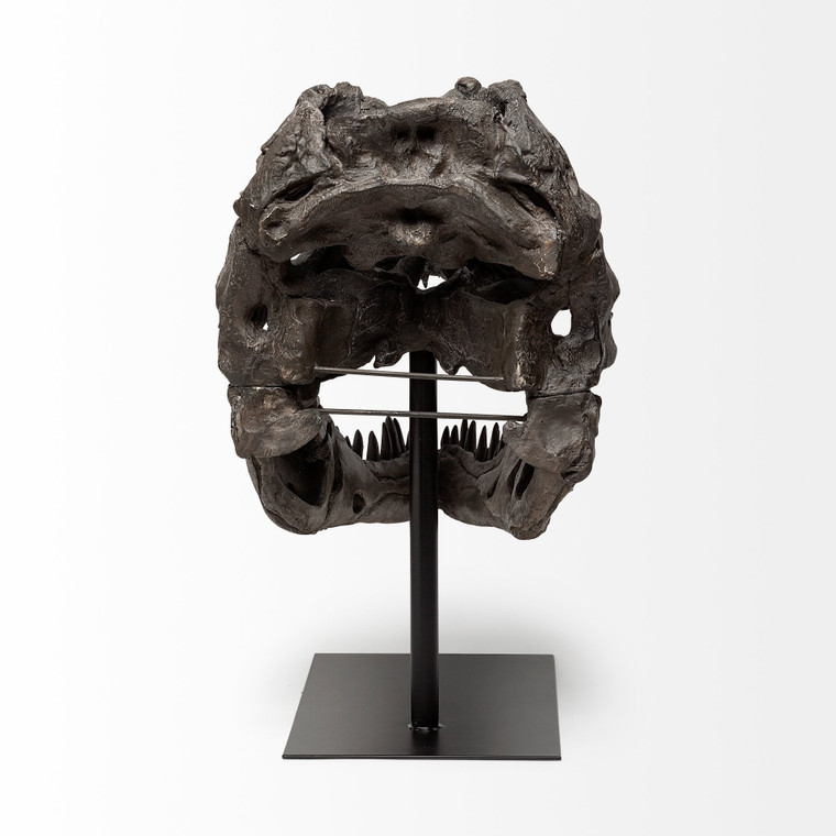 Authentic Replica T Rex Skull Sculpture - 808230026261