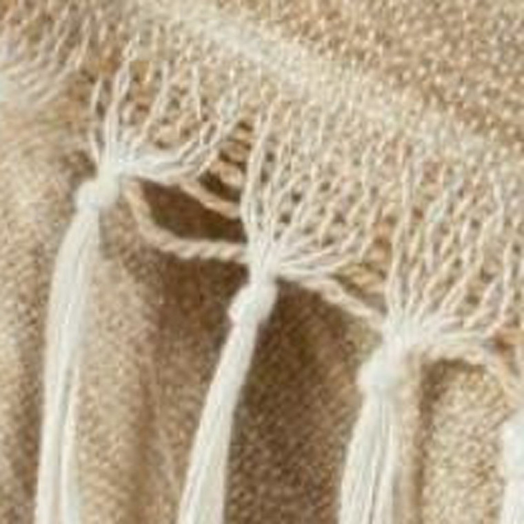 Beige Woven 100% Poly Pet Throw Blanket - 606114880011