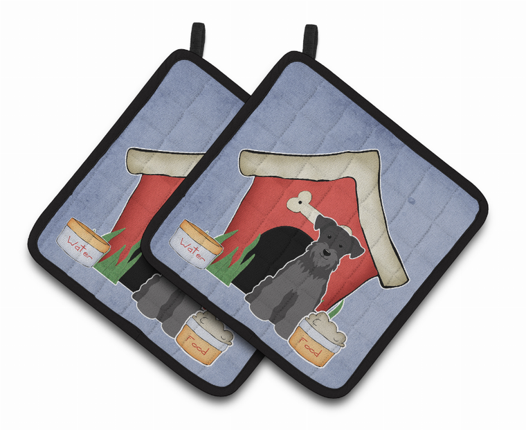 Dog House Collection Pair of Pot Holders - 638508459367