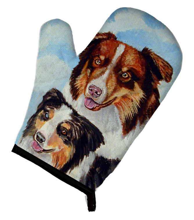 Dog Artwork Oven Mitt - 638508482112