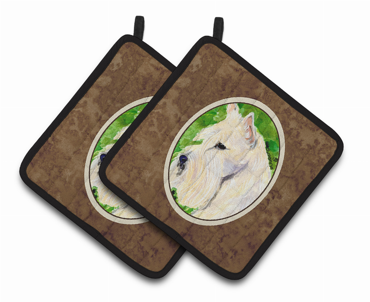 Scottish Terrier Pair of Pot Holders - 638508364623