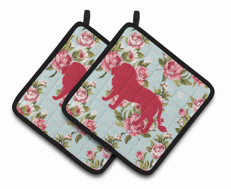 Animal Artwork Pair of Pot Holders - 638508368362