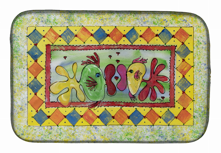 Sealife Themed Dish Drying Mat - 652259235124