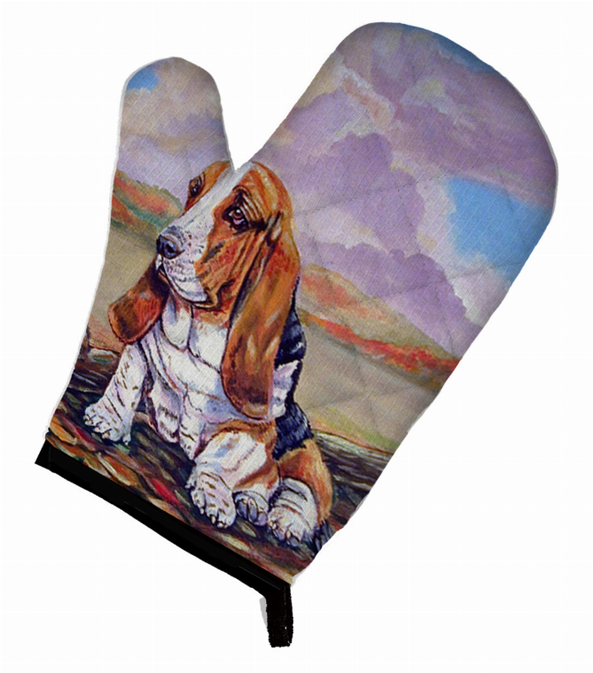 Dog Artwork Oven Mitt - 638508482068